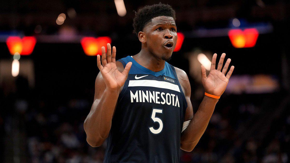 硬气,森林狼队安东尼·爱德华兹带伤出战雷霆对决